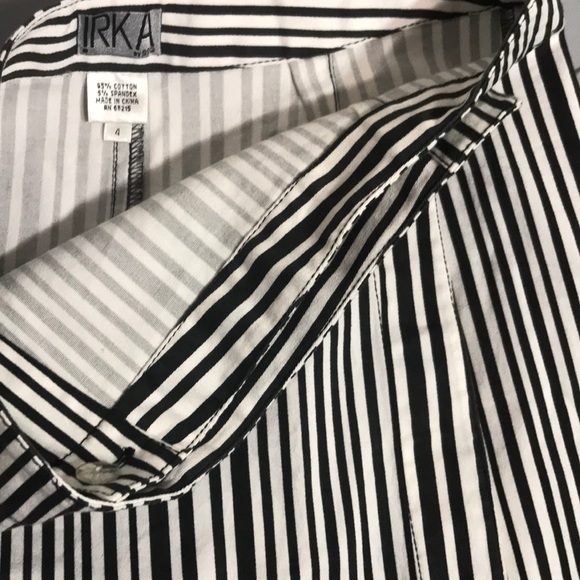 Vintage Wrap Striped Black White - Picture 5 of 6